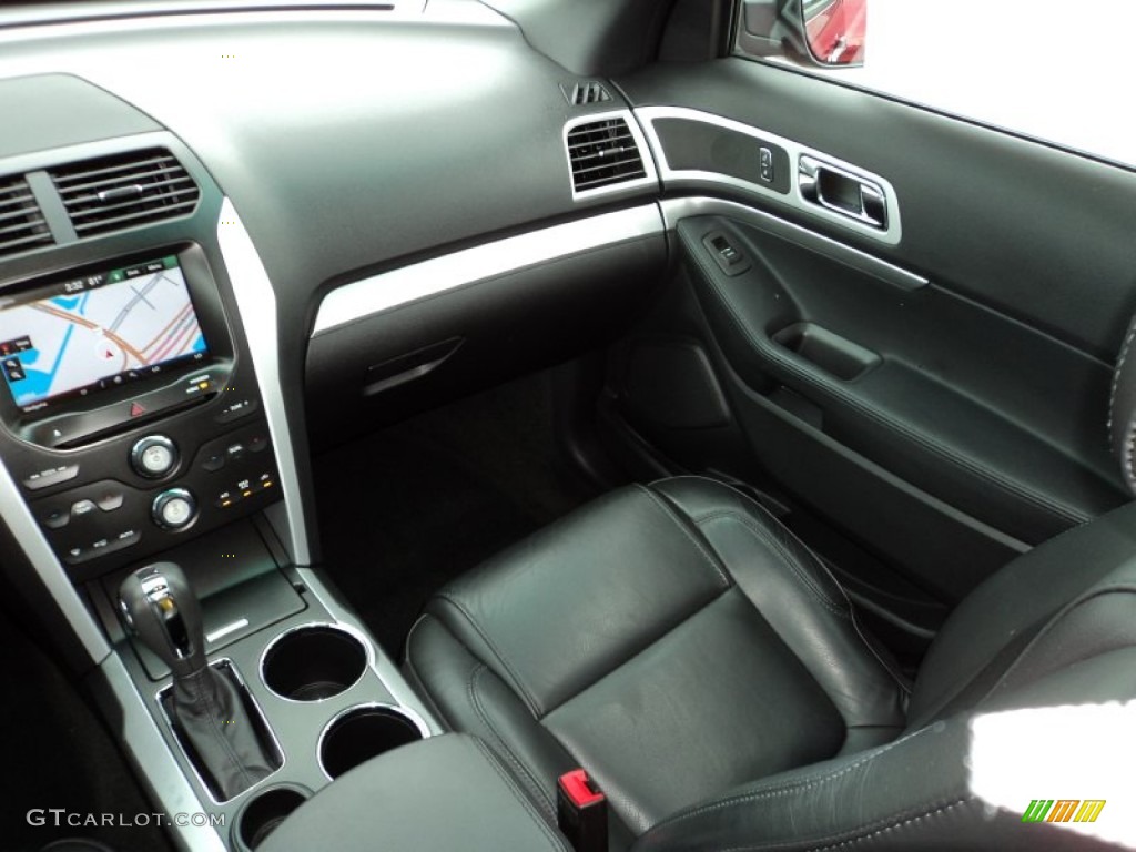 2013 Explorer XLT - Ruby Red Metallic / Charcoal Black photo #26