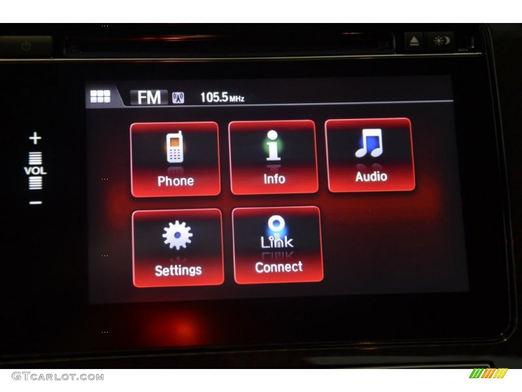 2014 Civic Si Coupe - Orange Fire Pearl / Black/Red photo #15