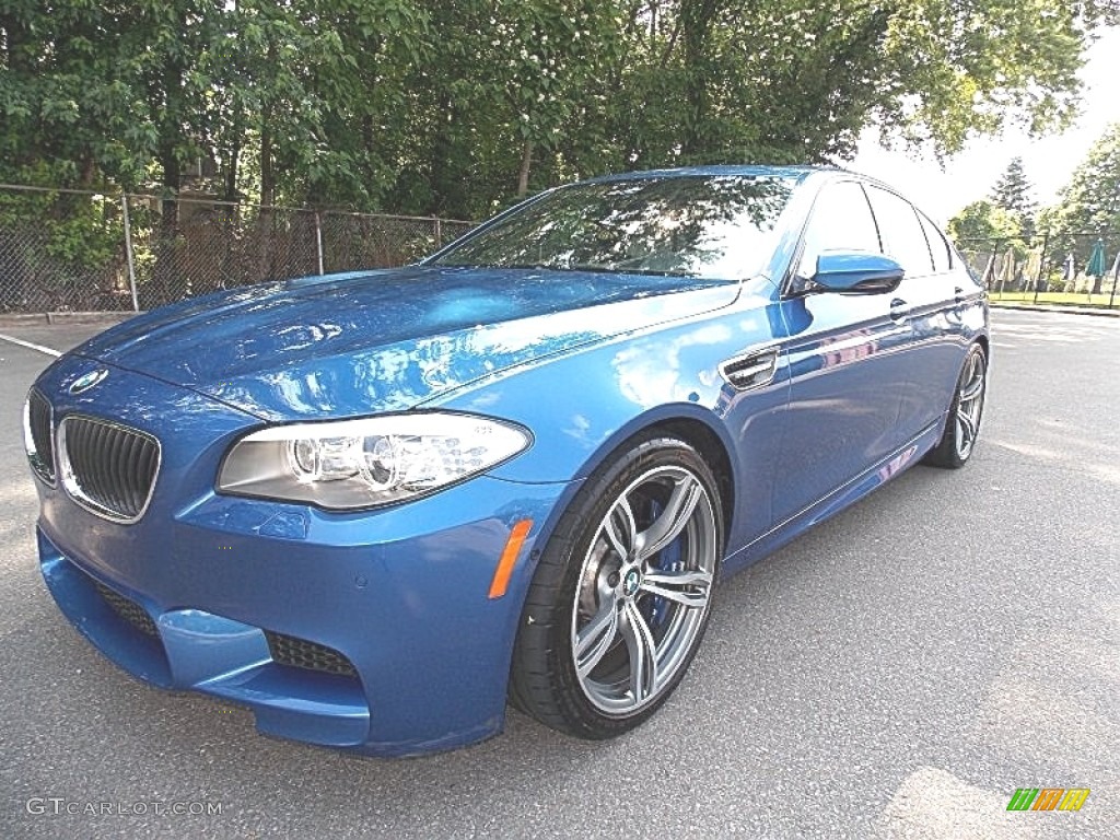 2013 M5 Sedan - Monte Carlo Blue Metallic / Silverstone II photo #1