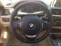 2014 BMW 3 Series Venetian Beige Interior Steering Wheel Photo