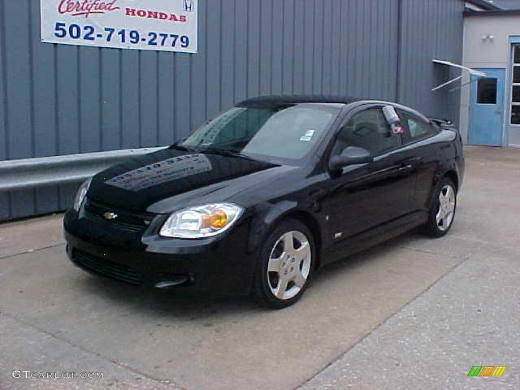 2006 Cobalt SS Coupe - Black / Ebony photo #2
