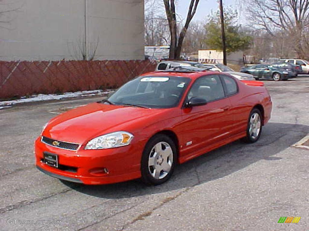 2006 Victory Red Chevrolet Monte Carlo Ss 9452264