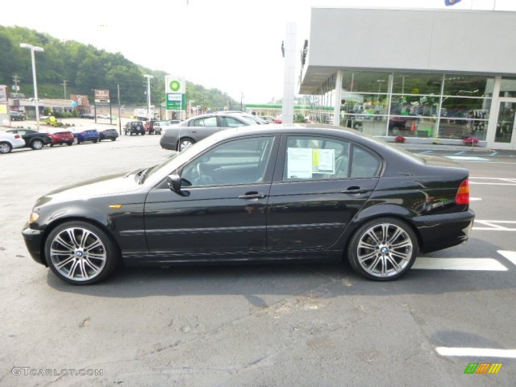 Jet Black 2004 BMW 3 Series 325i Sedan Exterior Photo #94537791