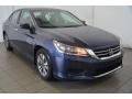 2014 Obsidian Blue Pearl Honda Accord LX Sedan  photo #1