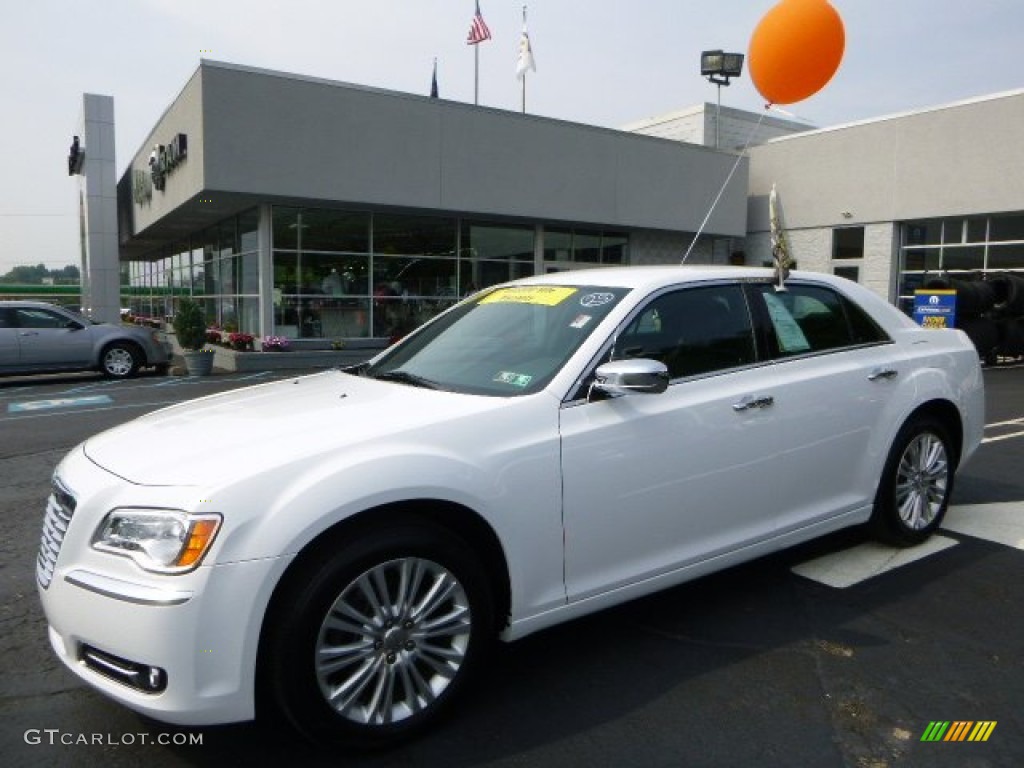 2014 300 C AWD - Bright White / Black photo #1