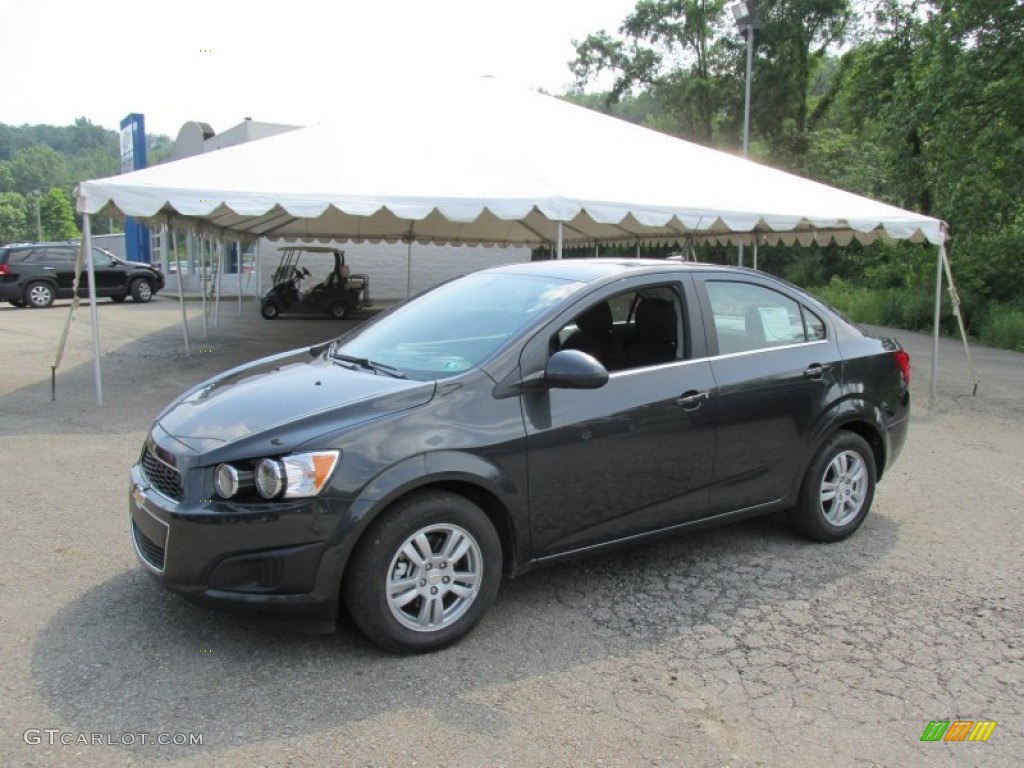 2014 Sonic LT Sedan - Ashen Gray Metallic / Dark Pewter/Dark Titanium photo #1