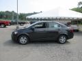 2014 Ashen Gray Metallic Chevrolet Sonic LT Sedan  photo #2