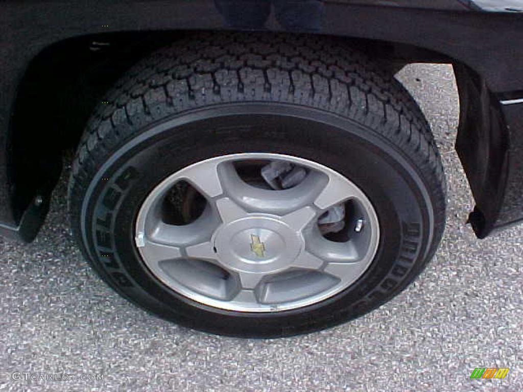 2007 TrailBlazer LS - Black / Light Gray photo #4