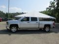 2014 Silver Ice Metallic Chevrolet Silverado 1500 LT Crew Cab 4x4  photo #2