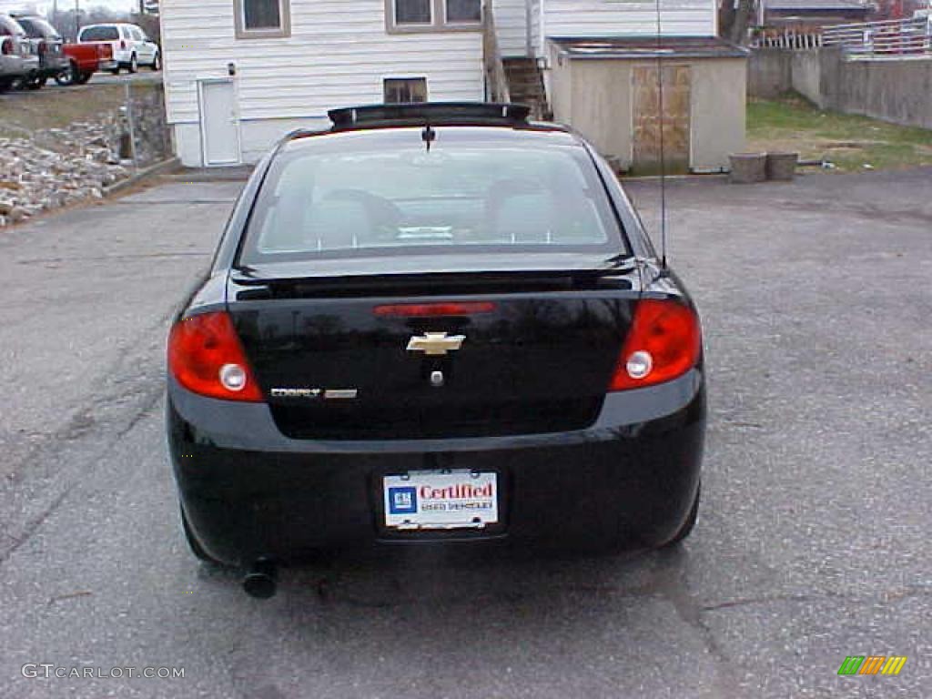 2008 Cobalt Sport Sedan - Black / Gray photo #7
