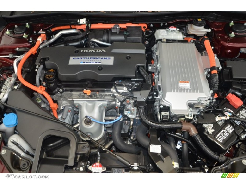 2014 Honda Accord Hybrid Touring Sedan Engine Photos