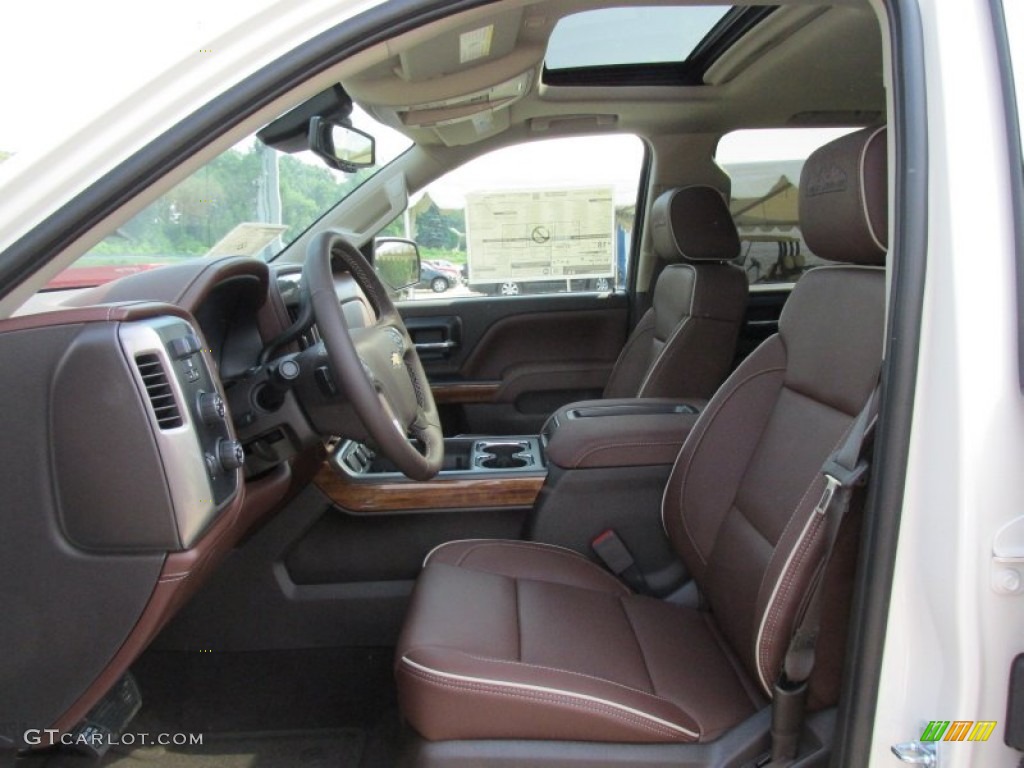 2014 Silverado 1500 High Country Crew Cab 4x4 - White Diamond Tricoat / High Country Saddle photo #13