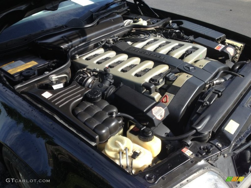 1997 Mercedes-Benz SL 600 Roadster 6.0 Liter DOHC 48-Valve V12 Engine Photo #94542090