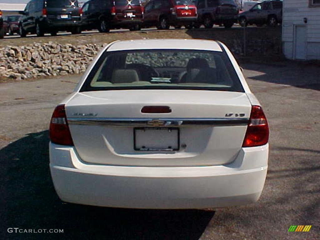 2008 Malibu Classic LT Sedan - White / Cashmere Beige photo #7