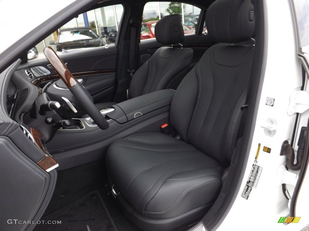2015 Mercedes-Benz S 550 4Matic Sedan Front Seat Photo #94545198