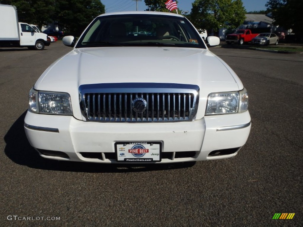 2006 Grand Marquis LS - Vibrant White / Light Camel photo #2