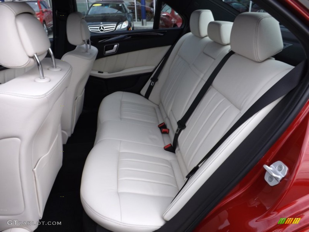 2014 Mercedes-Benz E 350 4Matic Sport Sedan Rear Seat Photo #94545705