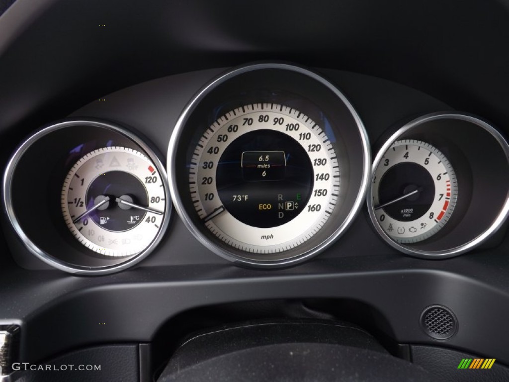 2014 Mercedes-Benz E 350 4Matic Sport Sedan Gauges Photo #94545821