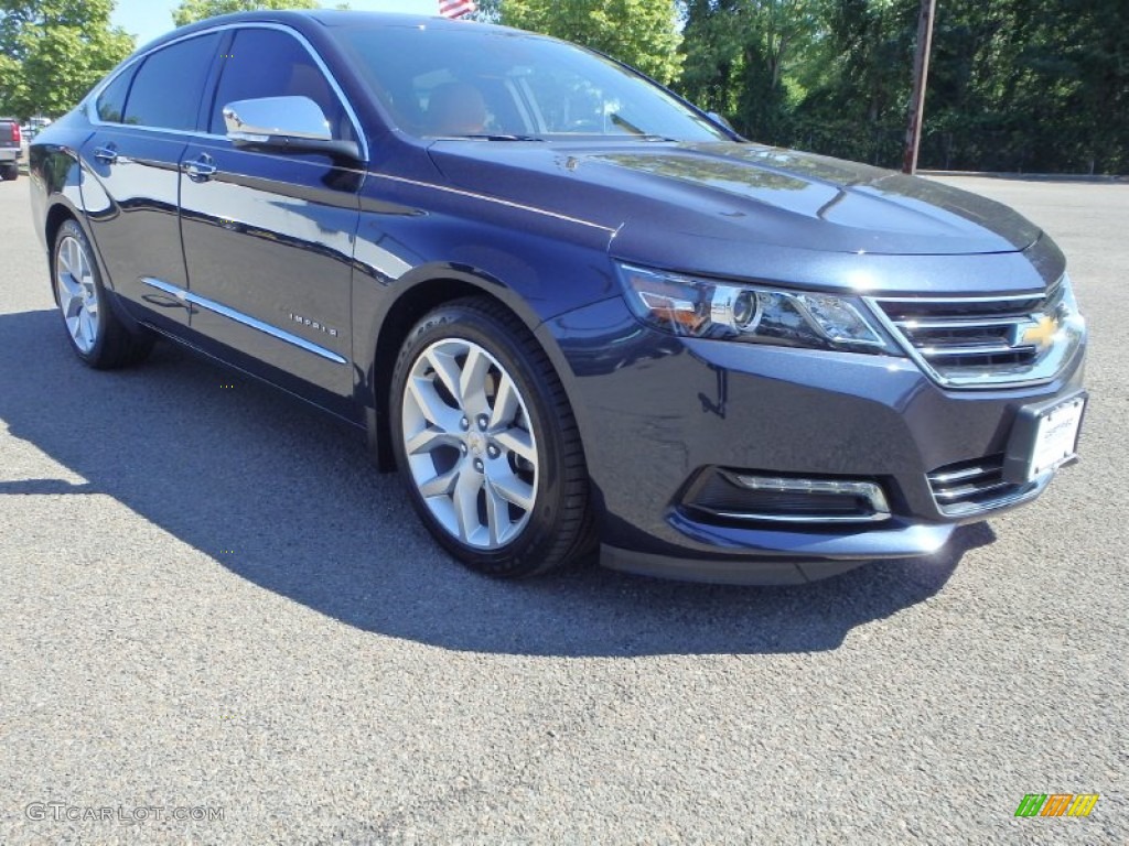 2014 Impala LTZ - Blue Ray Metallic / Jet Black/Mojave photo #3