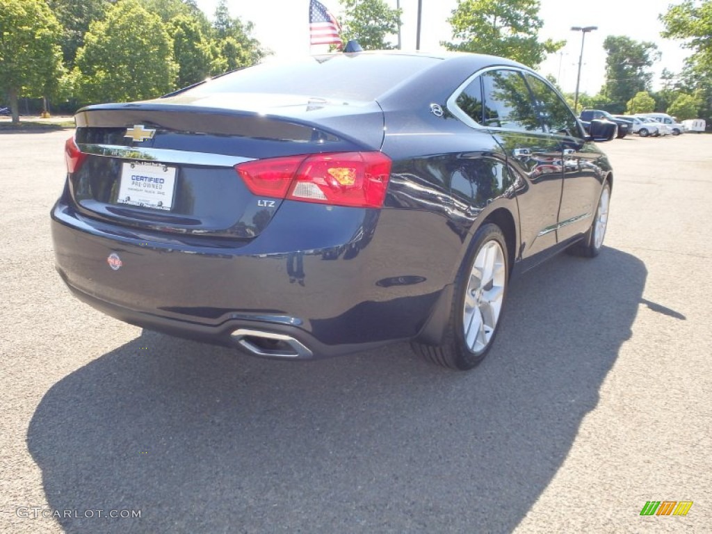 2014 Impala LTZ - Blue Ray Metallic / Jet Black/Mojave photo #5