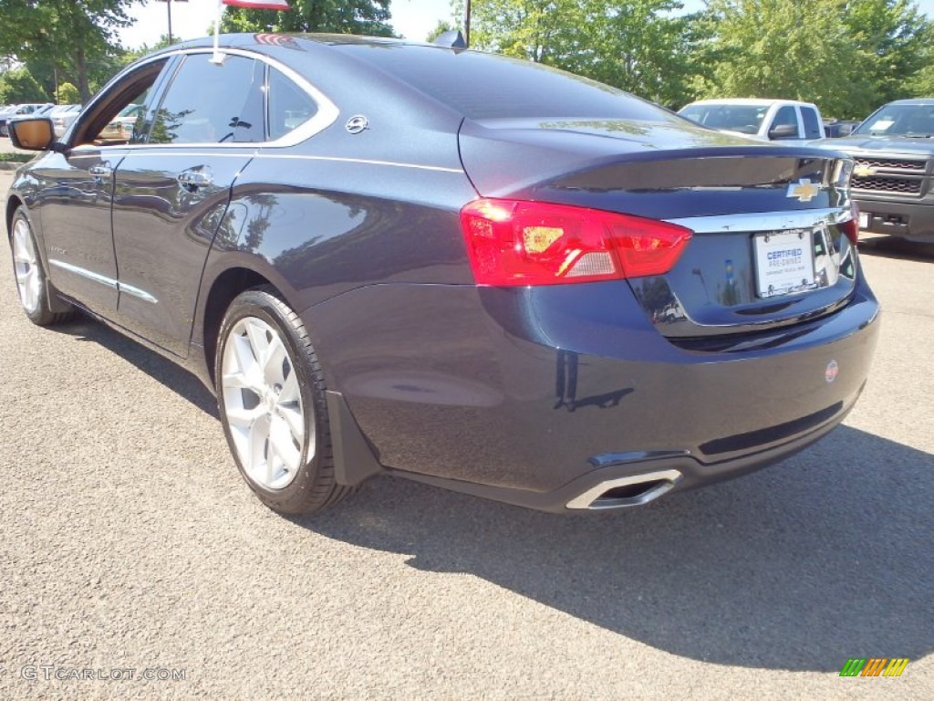 2014 Impala LTZ - Blue Ray Metallic / Jet Black/Mojave photo #7