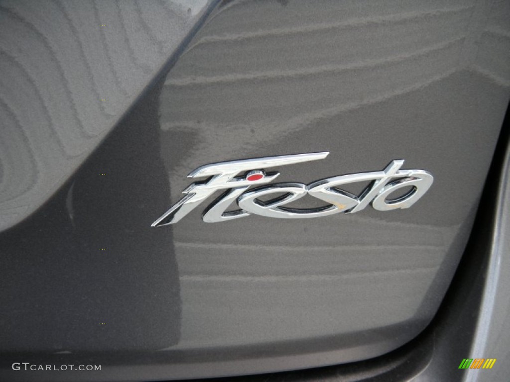 2014 Fiesta SE Sedan - Storm Gray / Charcoal Black photo #15