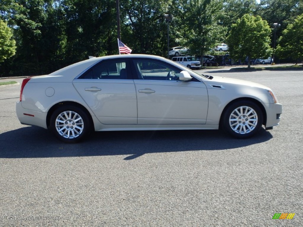 2011 CTS 3.0 Sedan - Vanilla Latte Metallic / Light Titanium/Ebony photo #4