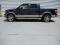 2014 Blue Jeans Ford F150 Lariat SuperCrew  photo #6
