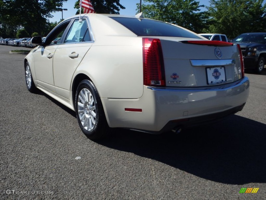 2011 CTS 3.0 Sedan - Vanilla Latte Metallic / Light Titanium/Ebony photo #7