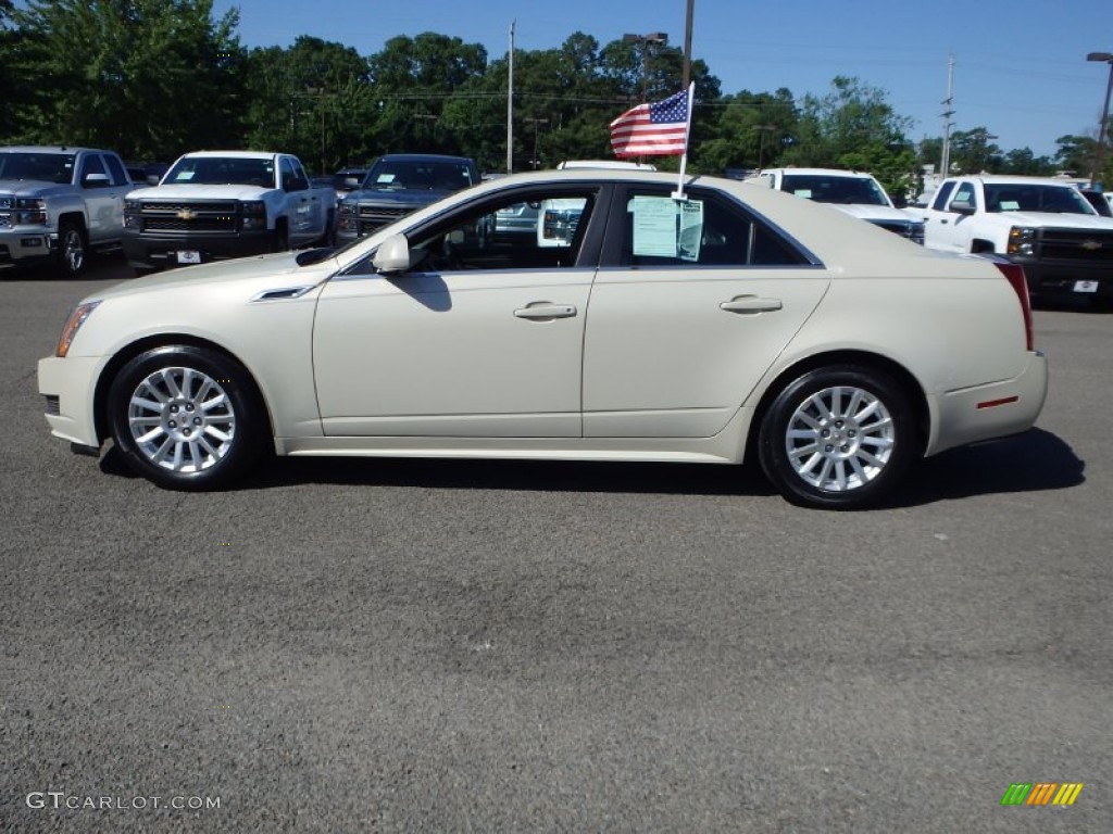 2011 CTS 3.0 Sedan - Vanilla Latte Metallic / Light Titanium/Ebony photo #8