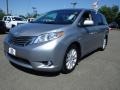 2011 Silver Sky Metallic Toyota Sienna XLE AWD  photo #1