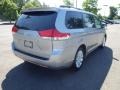 2011 Silver Sky Metallic Toyota Sienna XLE AWD  photo #5