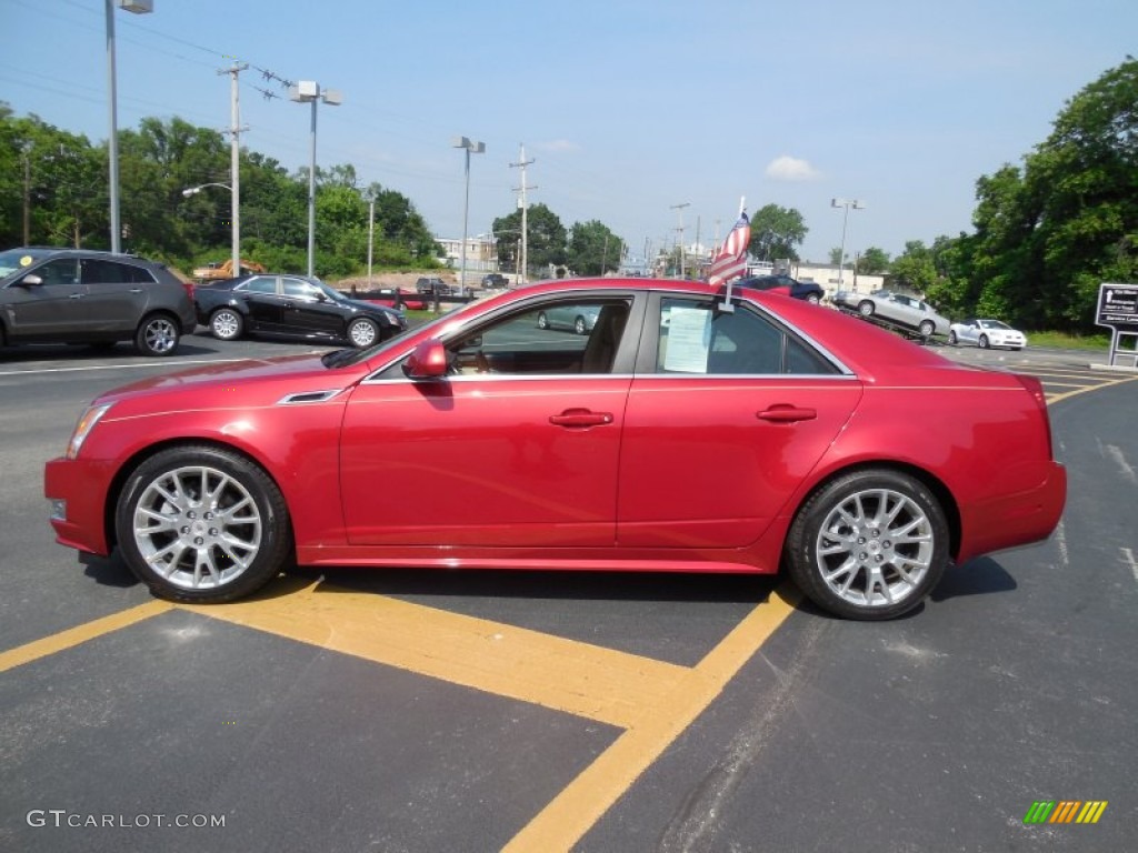 Crystal Red Tintcoat 2011 Cadillac CTS 4 3.6 AWD Sedan Exterior Photo #94547913