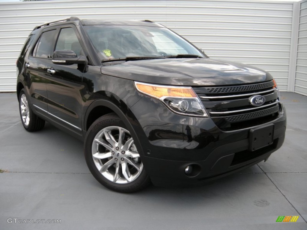 2014 Explorer Limited - Tuxedo Black / Charcoal Black photo #1