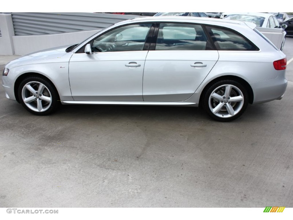 Ice Silver Metallic 2012 Audi A4 2.0T quattro Avant Exterior Photo #94549238