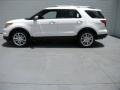 2014 White Platinum Ford Explorer Limited  photo #6