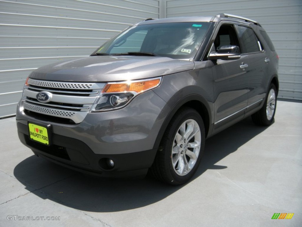 2014 Explorer XLT - Sterling Gray / Charcoal Black photo #7