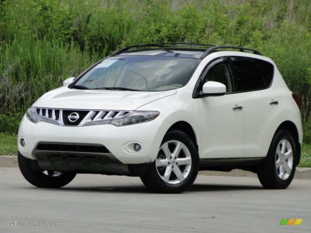 2009 Murano S - Glacier Pearl / Beige photo #1