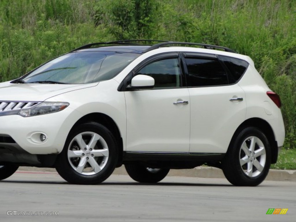 2009 Murano S - Glacier Pearl / Beige photo #3