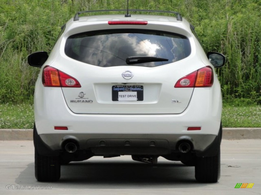 2009 Murano S - Glacier Pearl / Beige photo #7