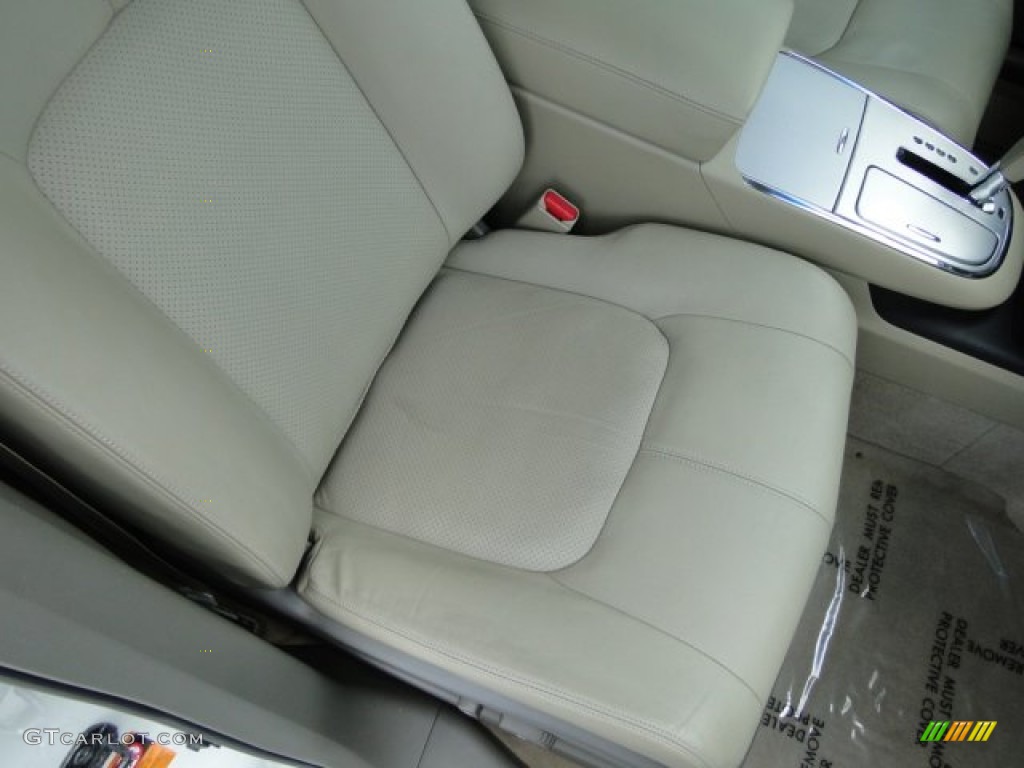 2009 Murano S - Glacier Pearl / Beige photo #14