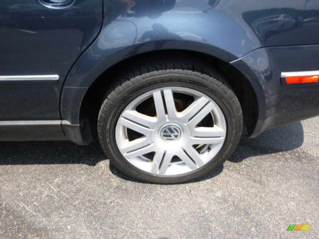 2005 Passat GLS 1.8T Sedan - Shadow Blue Metallic / Anthracite photo #9