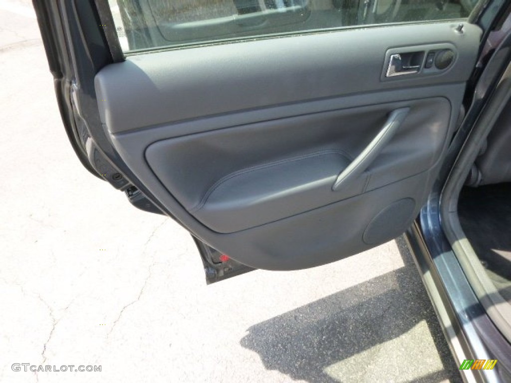 2005 Passat GLS 1.8T Sedan - Shadow Blue Metallic / Anthracite photo #13
