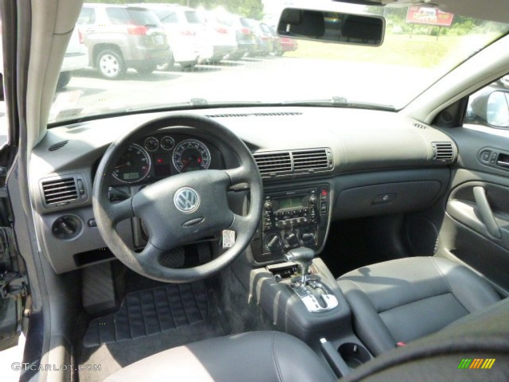 2005 Passat GLS 1.8T Sedan - Shadow Blue Metallic / Anthracite photo #14