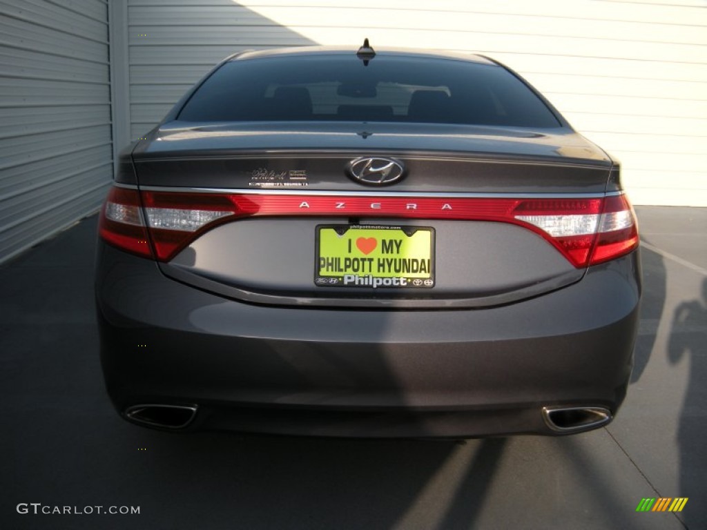 2013 Azera  - Smoke Gray Metallic / Graphite Black photo #5