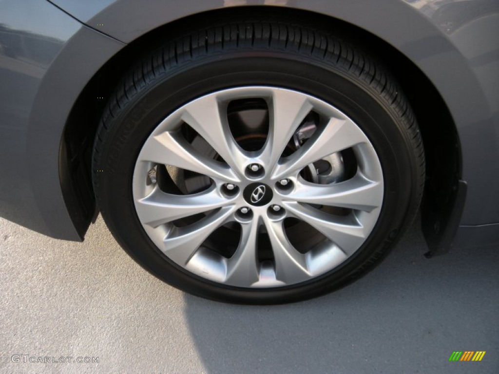 2013 Azera  - Smoke Gray Metallic / Graphite Black photo #11