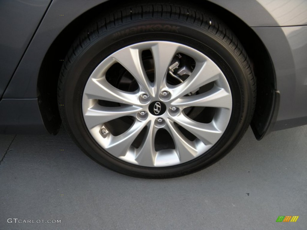 2013 Azera  - Smoke Gray Metallic / Graphite Black photo #12
