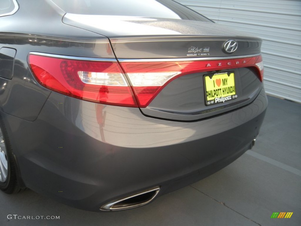 2013 Azera  - Smoke Gray Metallic / Graphite Black photo #18