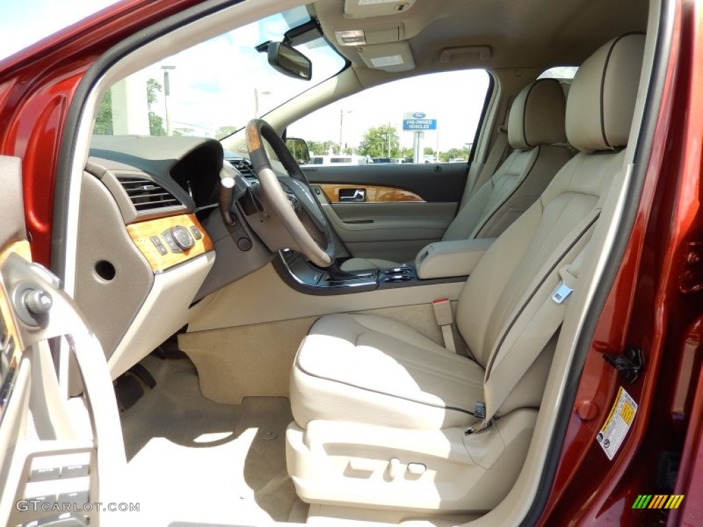 2014 MKX FWD - Sunset Metallic / Medium Light Stone photo #6