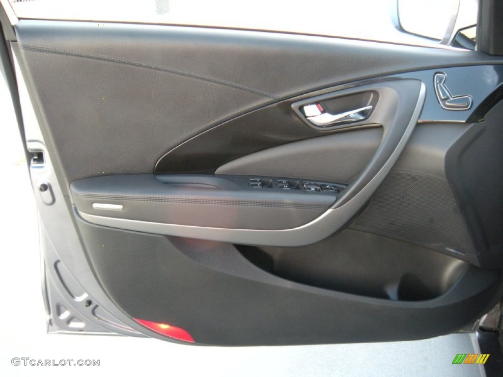 2013 Azera  - Smoke Gray Metallic / Graphite Black photo #30
